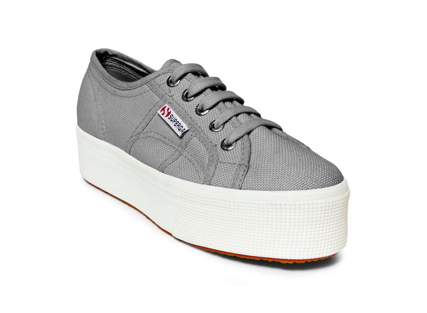 Superga Plataforma Mujer Gris - 2790 Acotw - 849156ESH